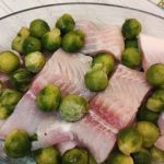 рыба и брюсельская капуста